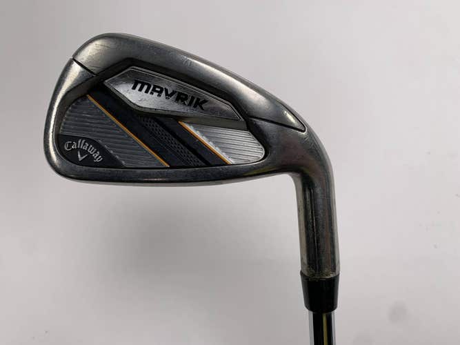Callaway Mavrik Single 6 Iron True Temper Elevate MPH 95g Stiff Steel Mens RH