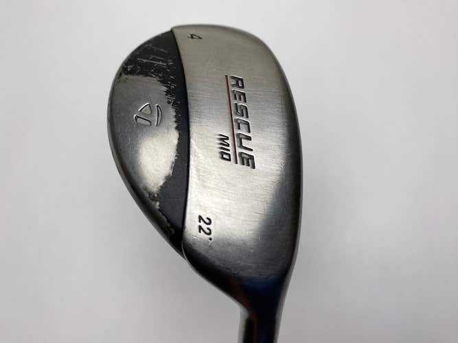 Taylormade Rescue Mid 4 Hybrid 22* 65g Regular Graphite Mens RH