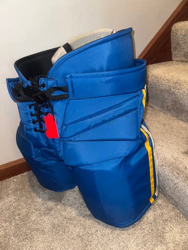 Pro Stock Winter Classic St. Louis Blues L CCM Hockey Goalie Pants (New)