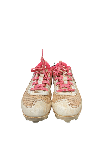 Used Under Armour GLYDE BB/SB Cleats Pink Junior 02 11834-S000050452