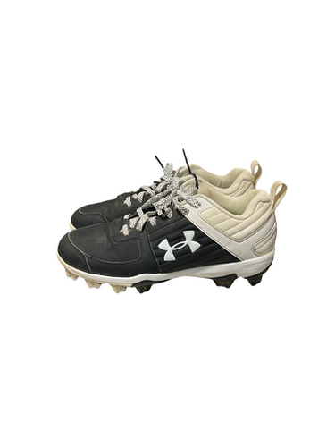 Used Under Armour LEAD OFF BB/SB Cleats Black Junior 04.5 11834-S000050439