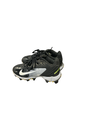 Used Nike VAPOR BB/SB Cleats Black Youth 10.0 11834-S000050436
