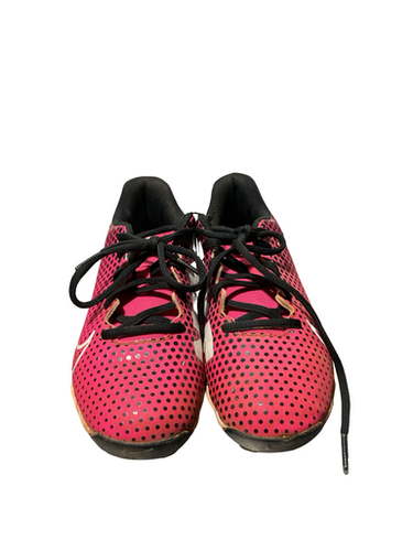 Used Nike DIAMOND BB/SB Cleats Pink Junior 04.5 11834-S000050408