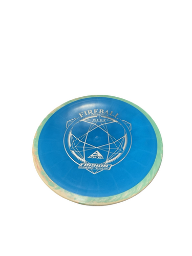 Used Axiom FIREBALL FISSION Disc Golf Driver Royal Blue 11834-S000050391