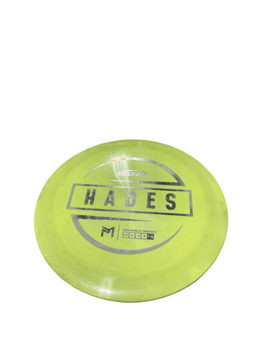 Used Discraft HADES DRIVER Disc Golf Driver Yellow 11834-S000050390