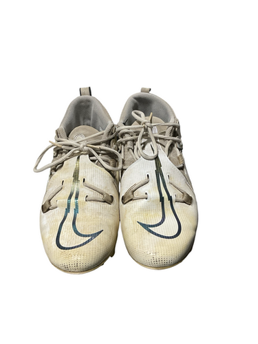 Used Nike Adult FB Cleats White Senior 10.5 11834-S000050324
