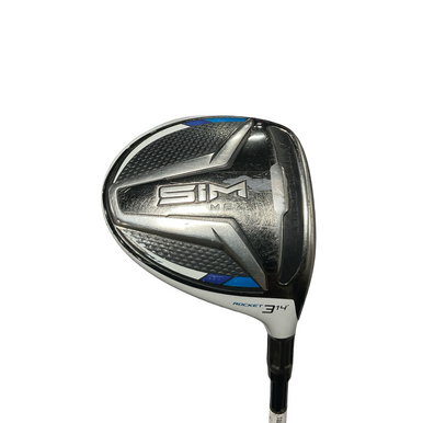 Used Taylormade SIM MAX Mens Fairway Wood RH 3 Wood 11834-S000050319