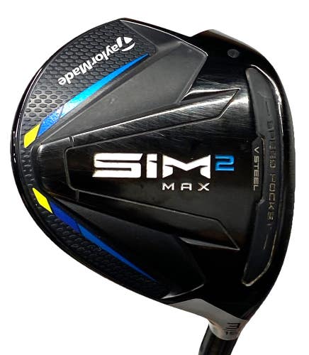 TaylorMade Sim2 Max 3 Wood 15* RH 75g Aldila Green NV MLT Stiff Graphite 42.5 HC