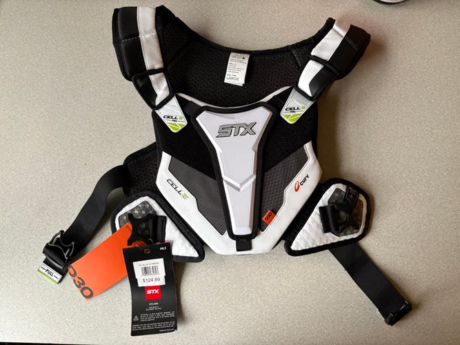 Large Adult STX Cell VI Shoulder Pads (New)