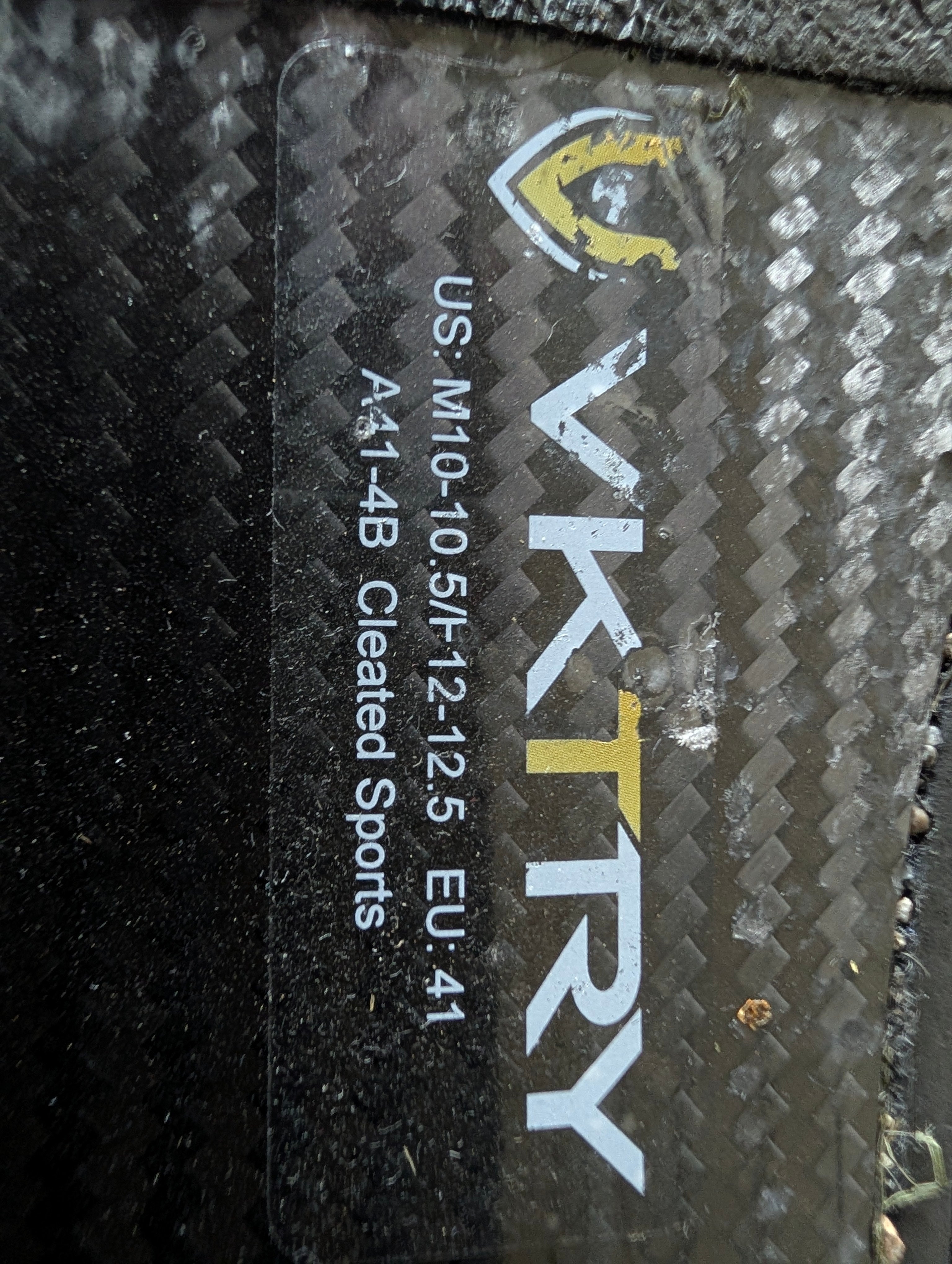 VKTRY Men’s Gold Carbon Fiber Performance Running Insoles Size 10-10.5 VKTRY Gold Performance Insoles | Custom Carbon Fiber Inserts  main image 2