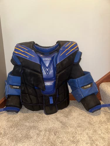 Jordan Binnington Pro Stock L Bauer Hyperlite Goalie Chest Protector (Used)