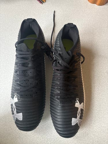 Black Men's Size M 12.0 (W 13.0) Adult Under Armour Blur Low (New)