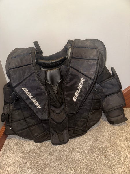NHL Spec M Bauer Pro Stock Goalie Chest Protector (Used)