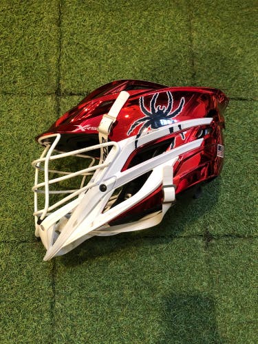 Richmond Chrome Red Cascade XRS Helmet (Used)