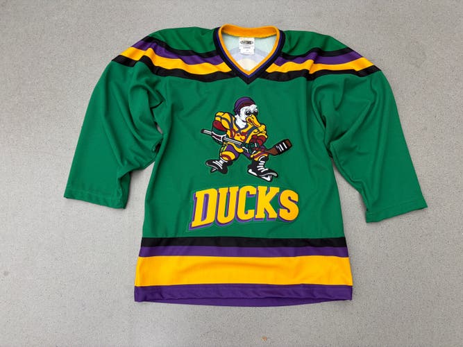 Mighty Ducks Small Adult Unisex Blank Jersey (New) (JMDG)