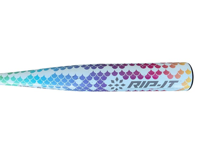 White 2022 Rip It Spark Alloy Bat (-12) Alloy 14 oz 26" (Used)