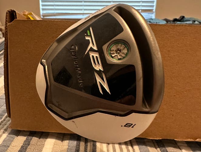 Men's TaylorMade RBZ Left Hand Fairway Wood Stiff Flex 5 Wood Graphite Shaft (Used)