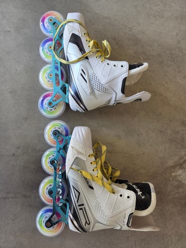 Alkali Cele Air Inline Skates Regular Width Size 8 (Used)
