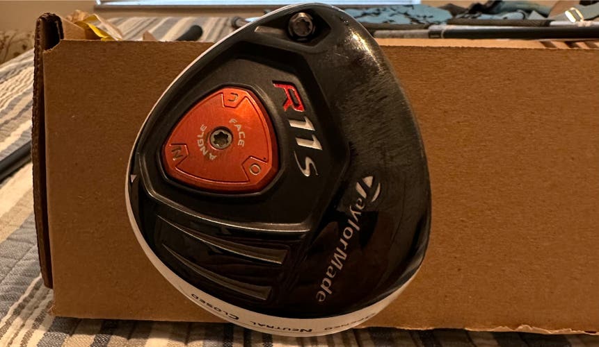 Men's TaylorMade R11s Left Hand Fairway Wood Stiff Flex 3 Wood (Used)