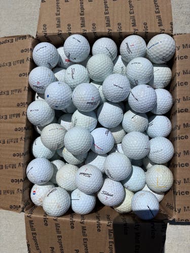 Titleist DT & HP Assorted Mix Balls 100 Pack 3A - AAA (Used) - FREE SHIPPING