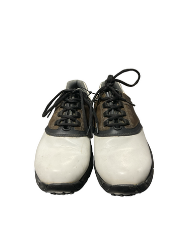 Used Foot Joy Mens Golf Shoes White Senior 9.5 11834-S000048289