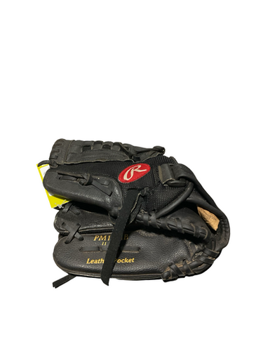 Used Rawlings PLAYMAKER GLOVE BB/SB Glove LH Throw Black 11" 11834-S000048390