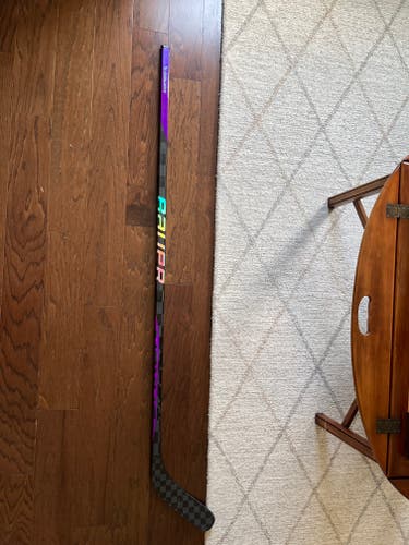 Purple Senior Bauer Nexus Sync Left Hand Hockey Stick P88 87 Flex (Used)