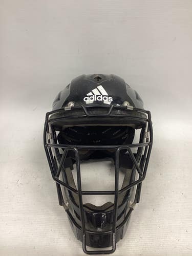 Used Adidas CATCHERS MASK Catchers Helmet w/Mask Black One Size 11851-S000046451