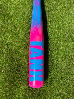 Soldier Tank BBCOR Baseball Bat (-3) Pink Blue 2 5/8” (-3) 28 oz 31" (Used)