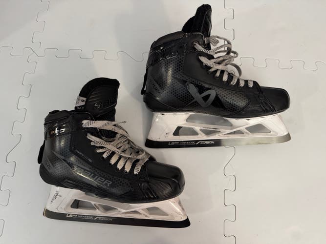 Bauer Pro Goalie Skates, Size 6 Fit 3 (Used)