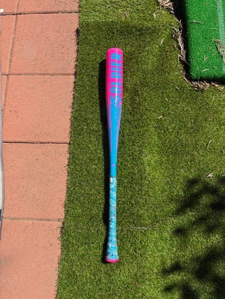 Soldier Tank BBCOR Baseball Bat (-3) Pink Blue 2 5/8” (-3) 28 oz 31" (Used)
