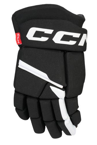 NEW CCM Tacks Vector Gloves, Black/White, 10"