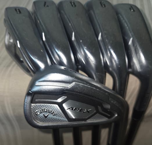 Callaway Apex Forged 16. Graphite Recoil 660 F3 Regular Flex 5,6,7,8,9 and PW RH