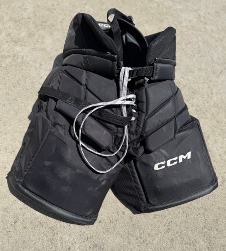 INT Small CCM Axis F9 Goalie Pants (Used)