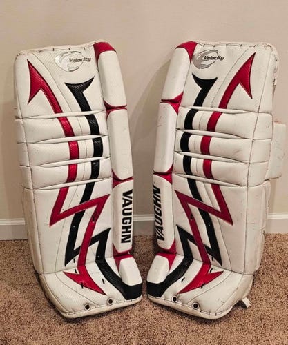 29" Vaughn Velocity Goalie Leg Pads (Used)