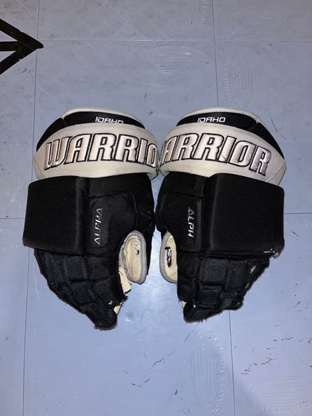 Idaho Steelheads Warrior Alpha Pro Gloves 14" Pro Stock (Used)