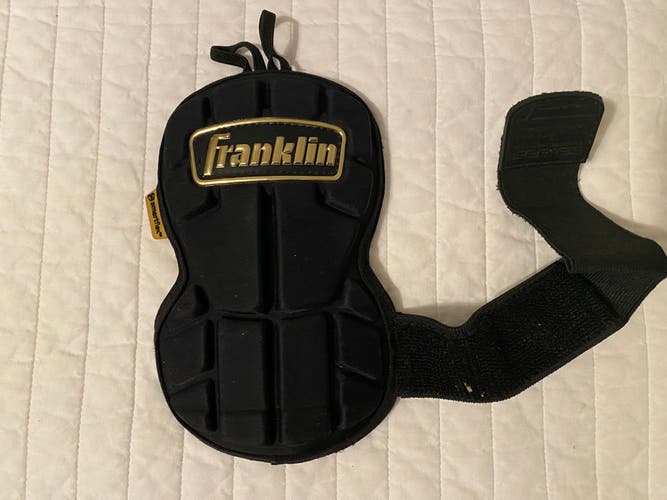 Franklin Adult PRT Protective Hand Guard + Youth Under Armour Batting Gloves