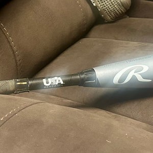 Used 2023 Rawlings ICON USABat Certified Bat (-10) Composite 20 oz 30"