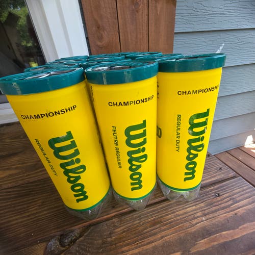 Wilson Tennis Balls 3 Pack (New)