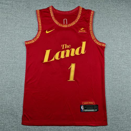 Men's Cleveland Cavaliers James Harden #1 Stitched Jersey Size XL