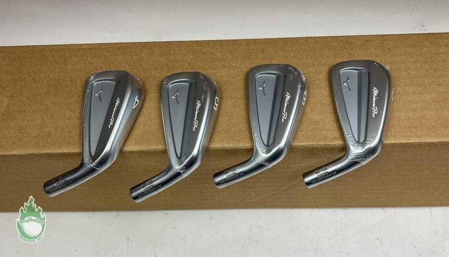 Brand New Right Handed Mizuno Pro S-3 Irons 4-7 HEADS ONLY Golf Club Set