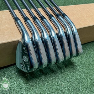 LH PXG 0311P Forged Gen 6 Irons 4-PW Private Reserve i95 Stiff Graphite Set