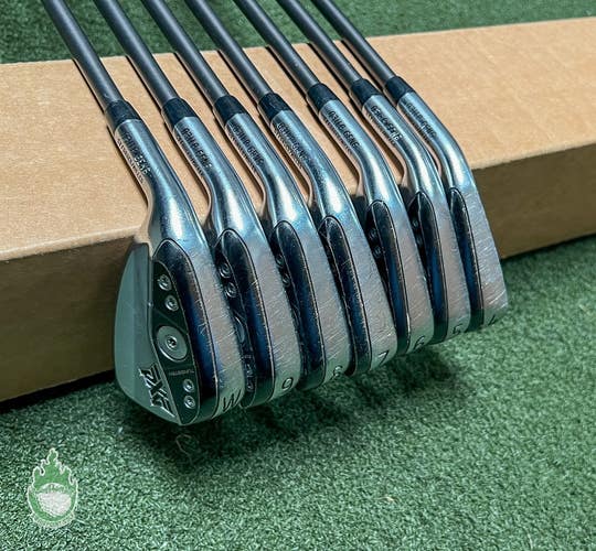 LH PXG 0311P Forged Gen 6 Irons 4-PW Private Reserve i95 Stiff Graphite Set