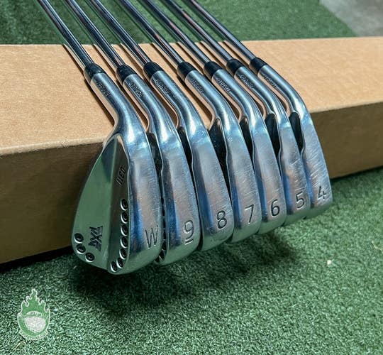 Used LH PXG 0311 Forged Irons 4-PW Project X LZ 6.0 120g Stiff Steel Golf Set