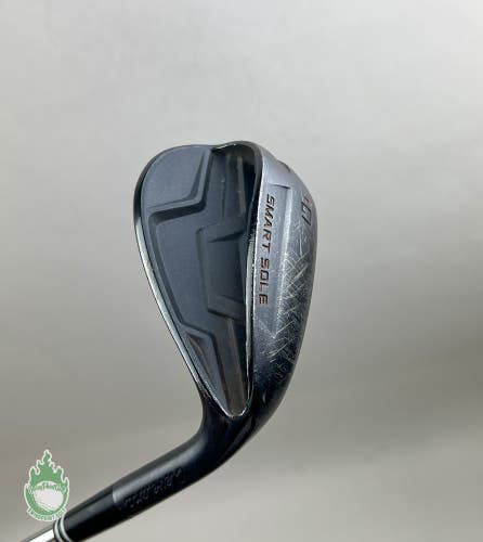 Used RG Cleveland Smart Sole Black Gap Wedge Wedge Flex Steel Golf Club
