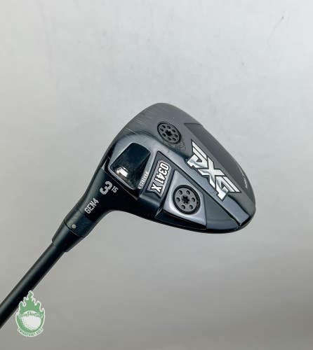 Left Handed PXG 0341X Gen 4 3 Wood 15* NV 70g Stiff Flex Graphite Golf Club