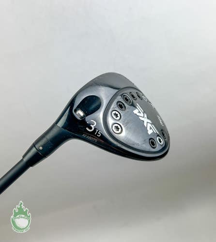 Left Handed PXG 0341 3 Wood 15* HZRDUS 65g Stiff Flex Graphite Golf Club
