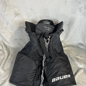 Black Junior Medium Bauer Nexus 7000 Hockey Pants (Used)