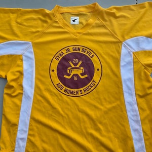 Gold Large Women's ASU Women’s Hockey x Junior Sun Devils Collaboration (Set of 2)