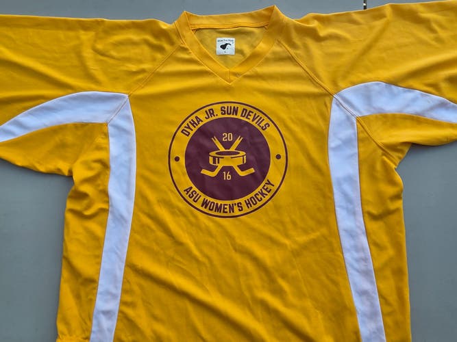 Gold Large Women's ASU Women’s Hockey x Junior Sun Devils Collaboration (Set of 2)